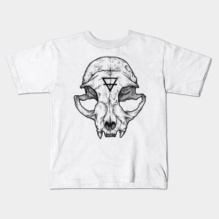 Cat Skull II Kids T-Shirt